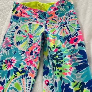 FINAL PRICE Lilly Pulitzer Luxletic leggings multi colored